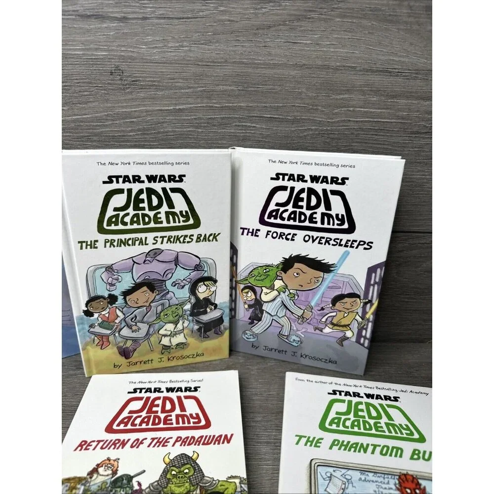 Star Wars Jedi Academy Book Lot of 6 AR Accelerated Reader Scholastic Books